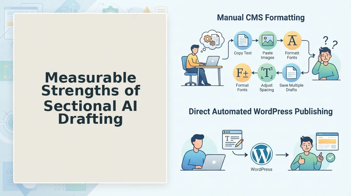 Measurable Strengths of Sectional AI Drafting