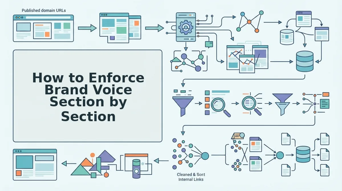How to Enforce Brand Voice Section by Section