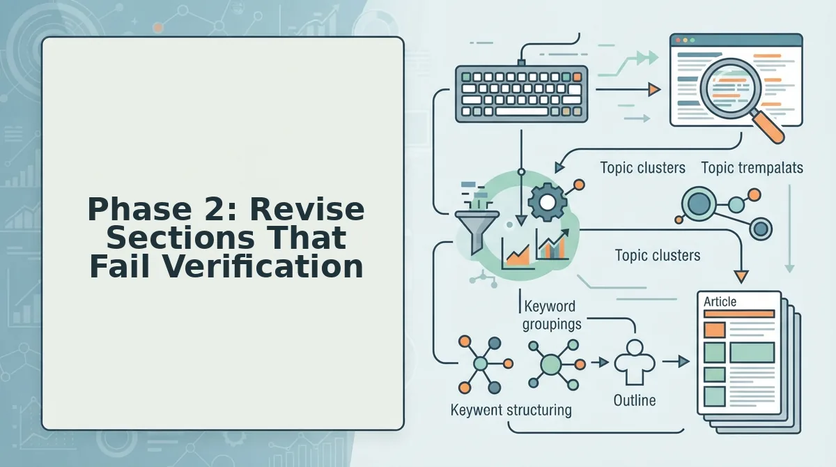 Phase 2: Revise Sections That Fail Verification