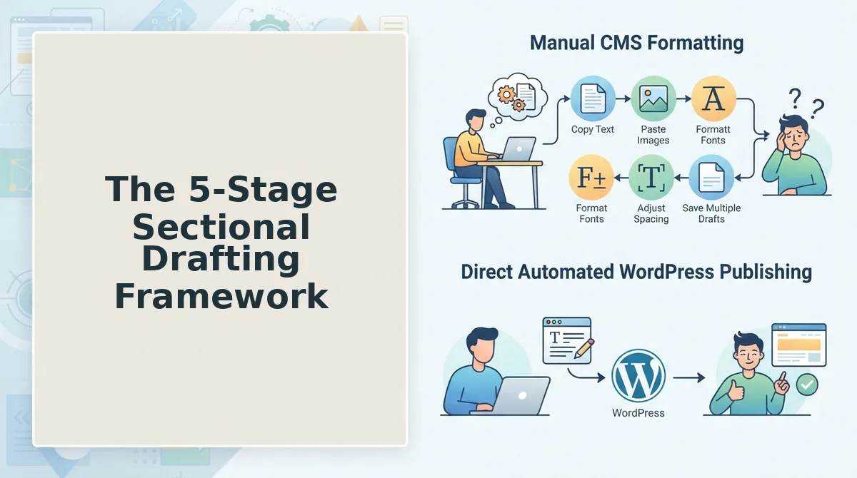 The 5-Stage Sectional Drafting Framework