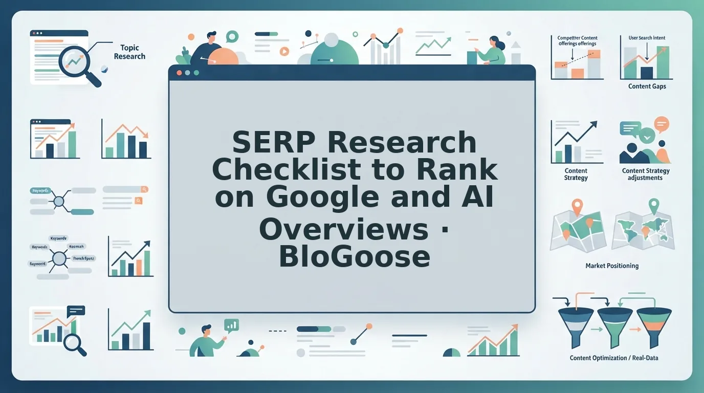 A Reliable SERP Research Checklist for High Ranking Articles