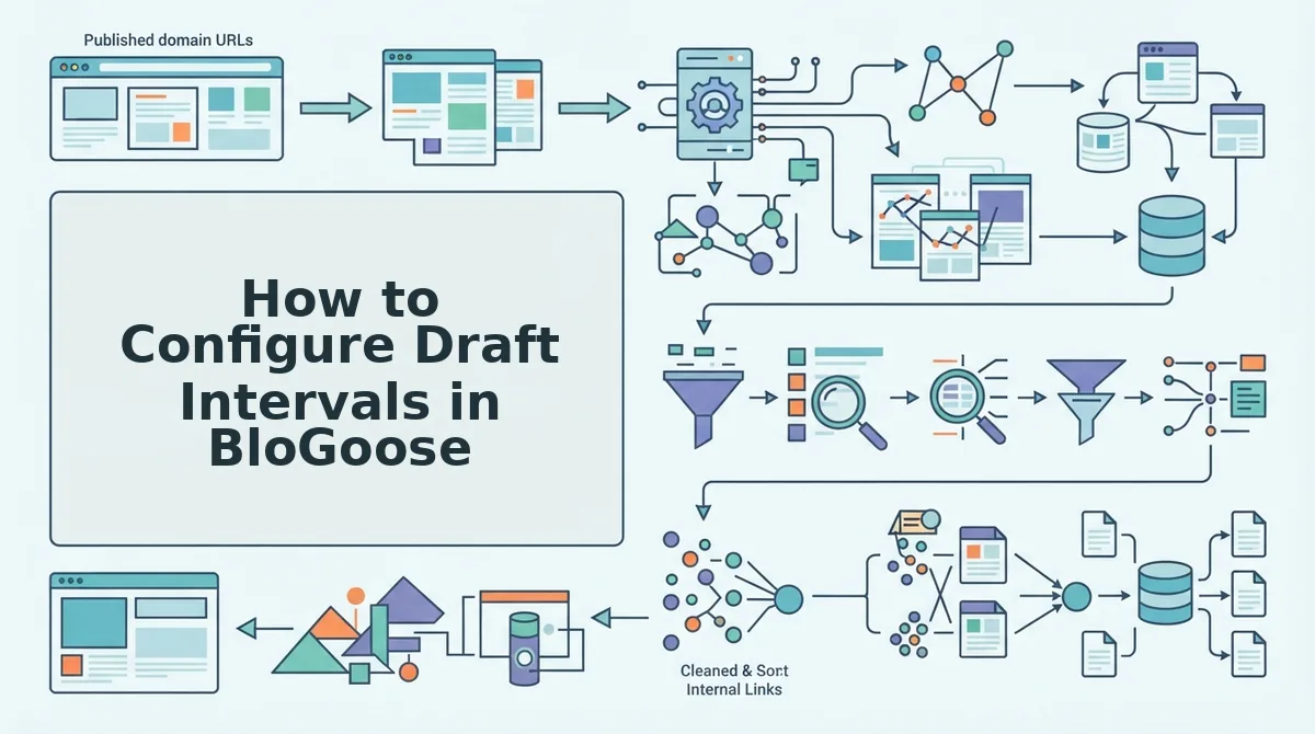 How to Configure Draft Intervals in BloGoose