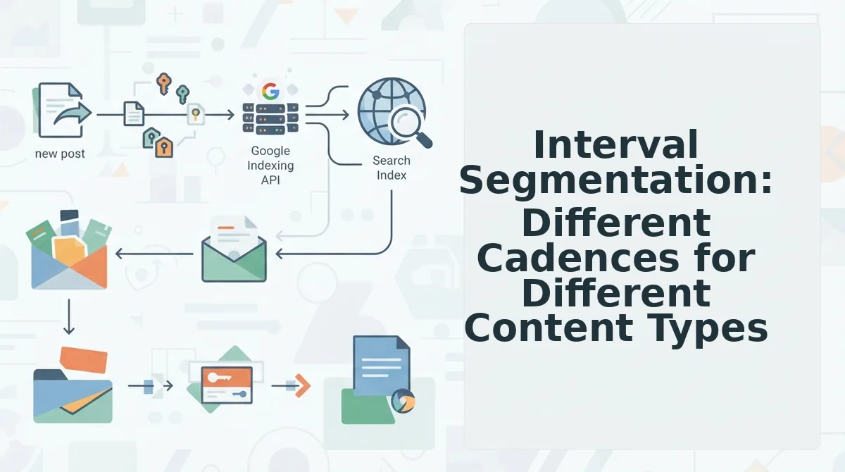 Interval Segmentation: Different Cadences for Different Content Types