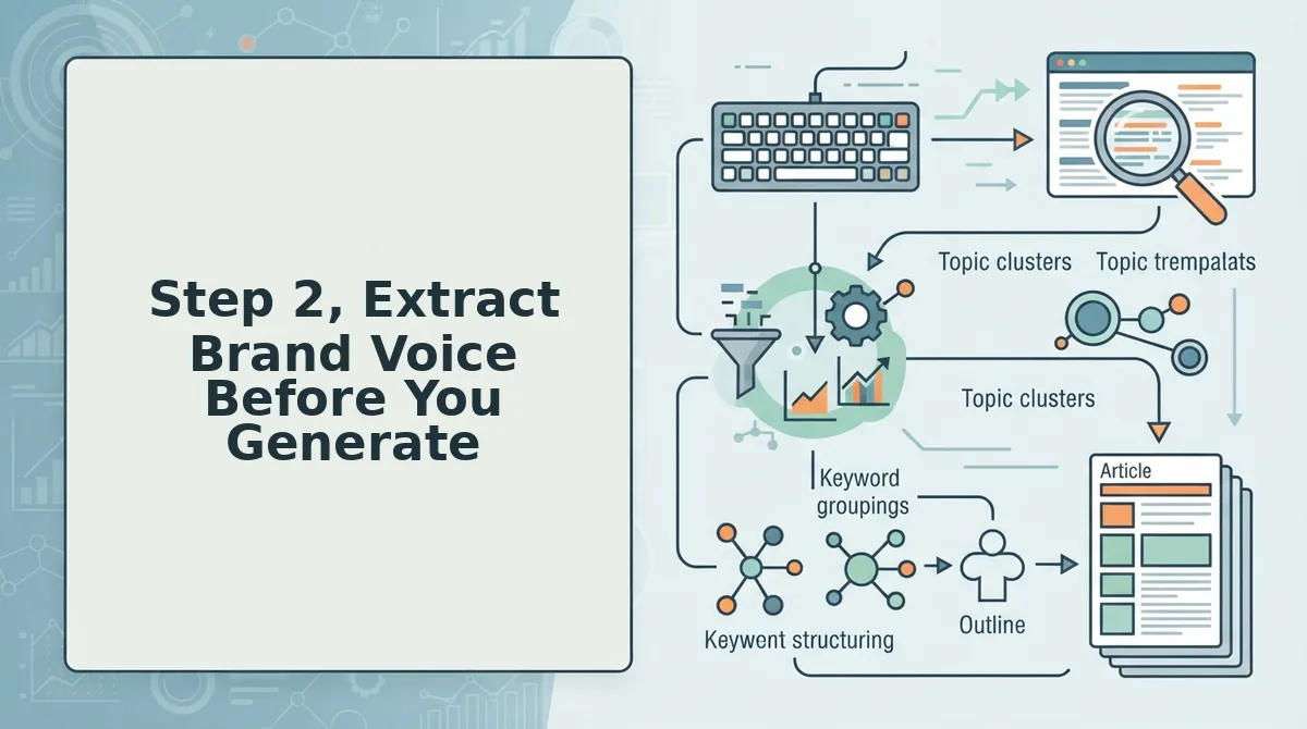 Step 2, Extract Brand Voice Before You Generate