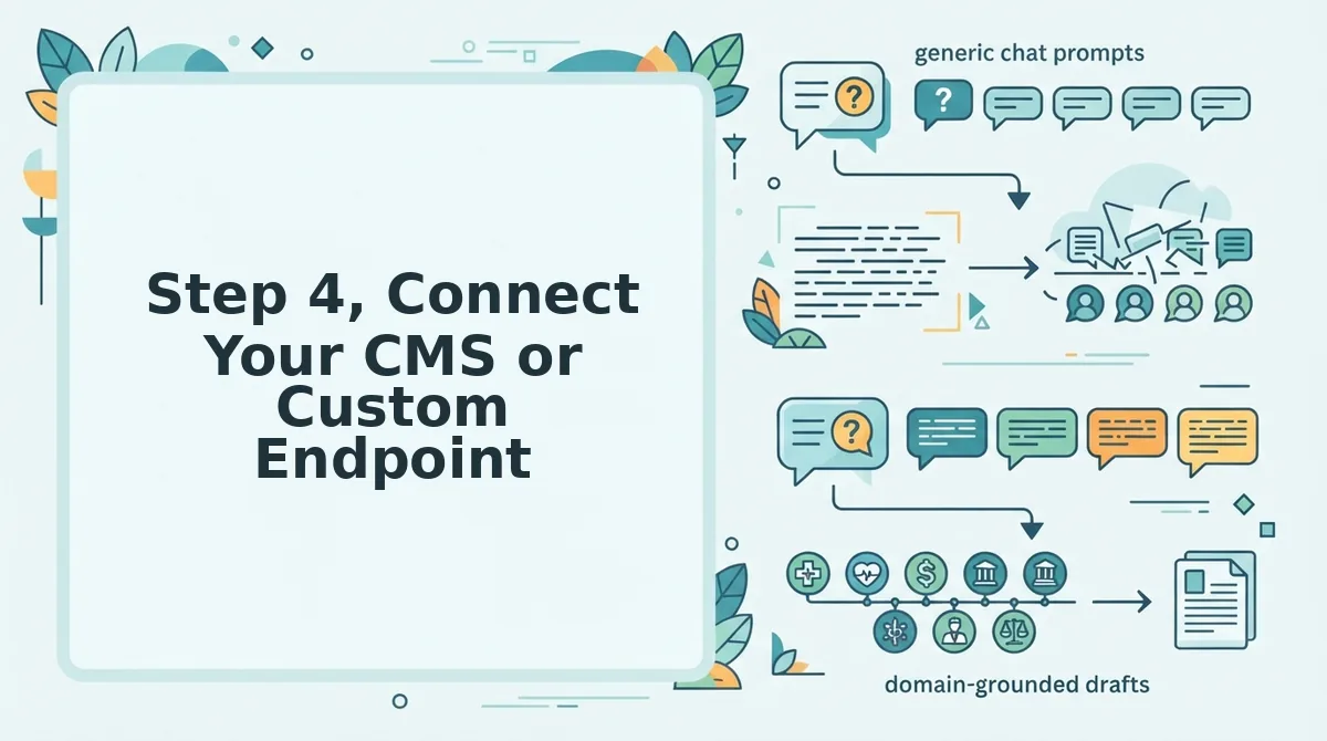 Step 4, Connect Your CMS or Custom Endpoint