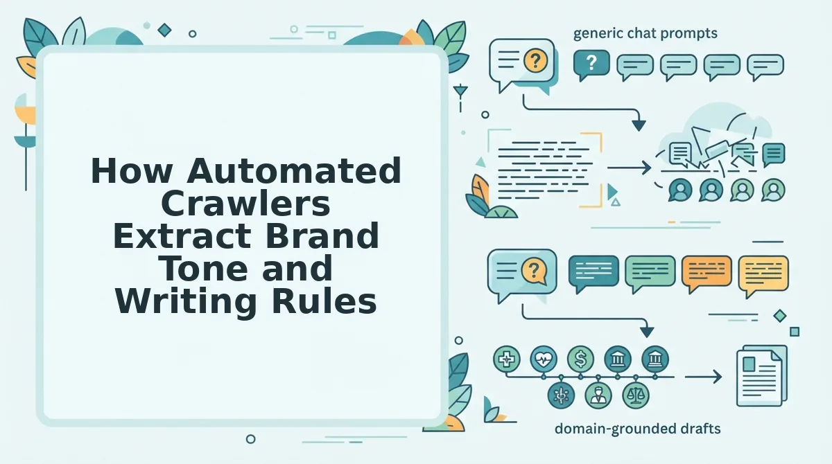 How Automated Crawlers Extract Brand Tone and Writing Rules