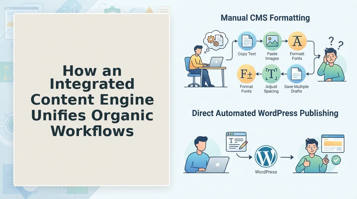 How an Integrated Content Engine Unifies Organic Workflows