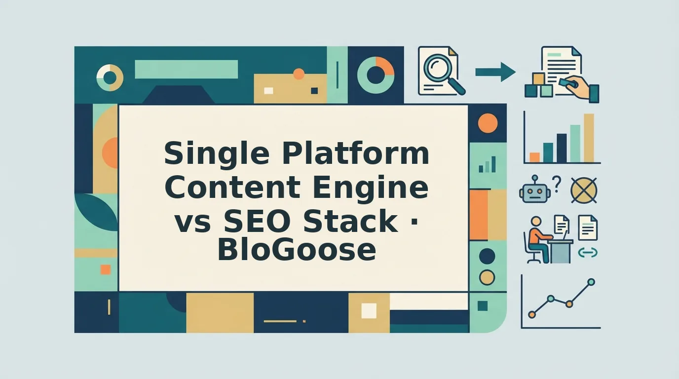 Single platform content engine vs multi tool SEO stack for teams