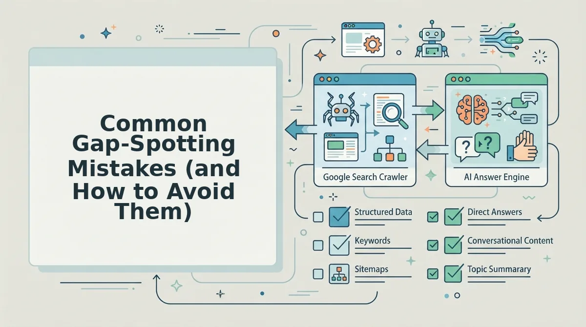 Common Gap-Spotting Mistakes (and How to Avoid Them)