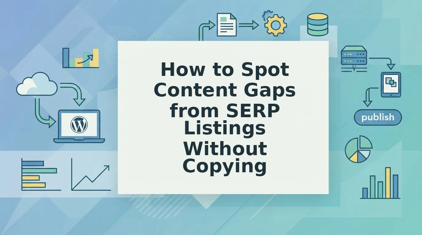How to Spot Content Gaps From Competitor SERP Listings