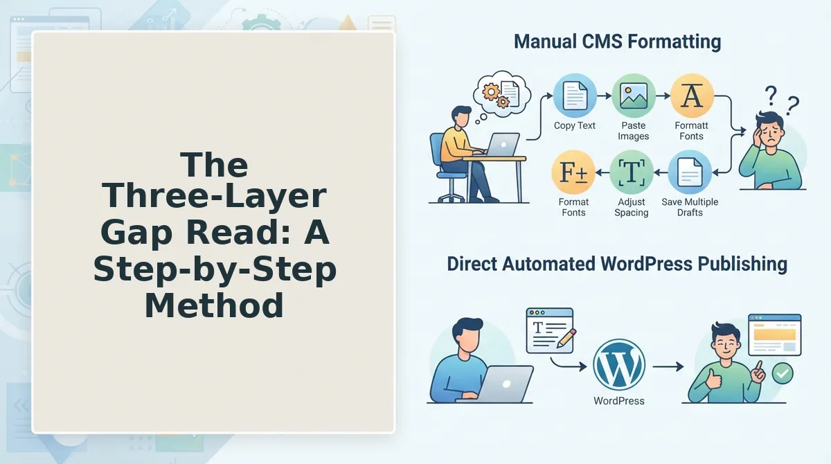 The Three-Layer Gap Read: A Step-by-Step Method