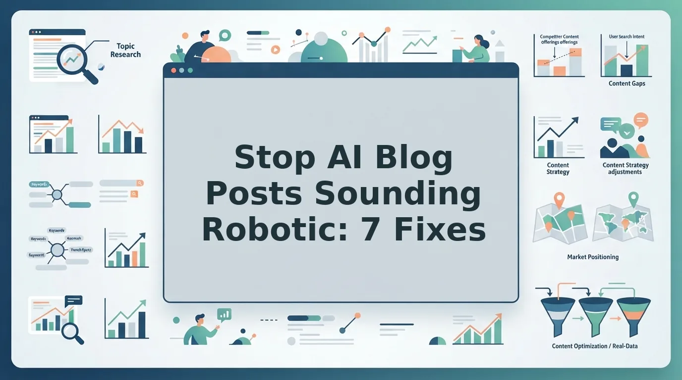 How to Stop AI Blog Posts Sounding Robotic