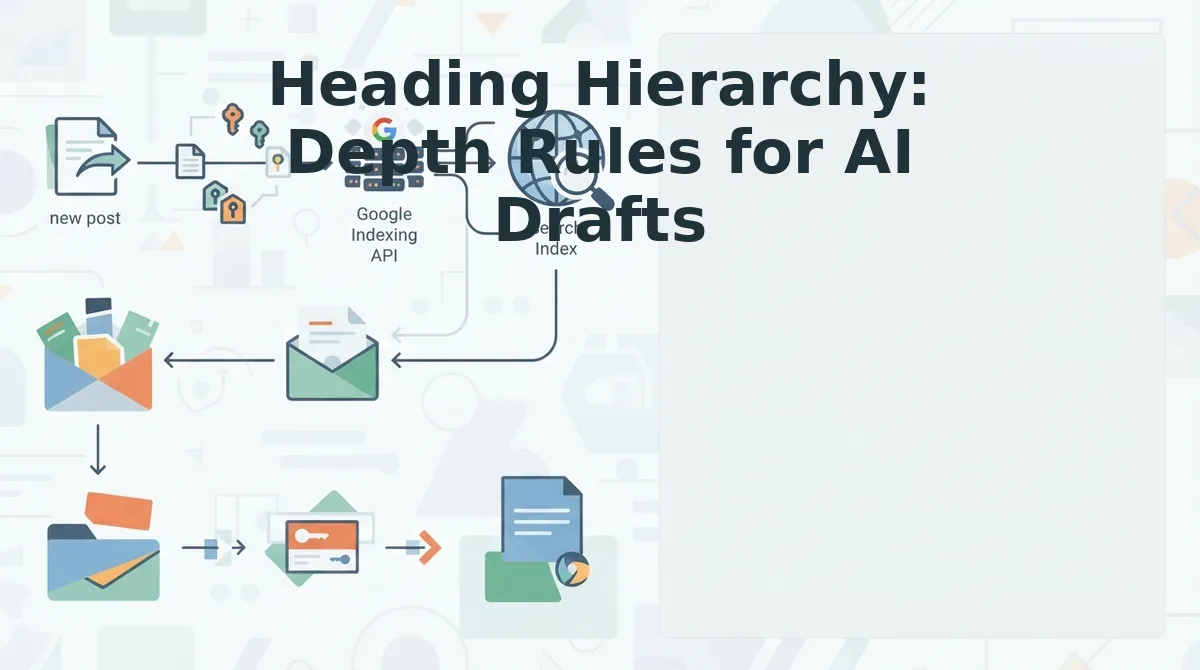 Heading Hierarchy: Depth Rules for AI Drafts