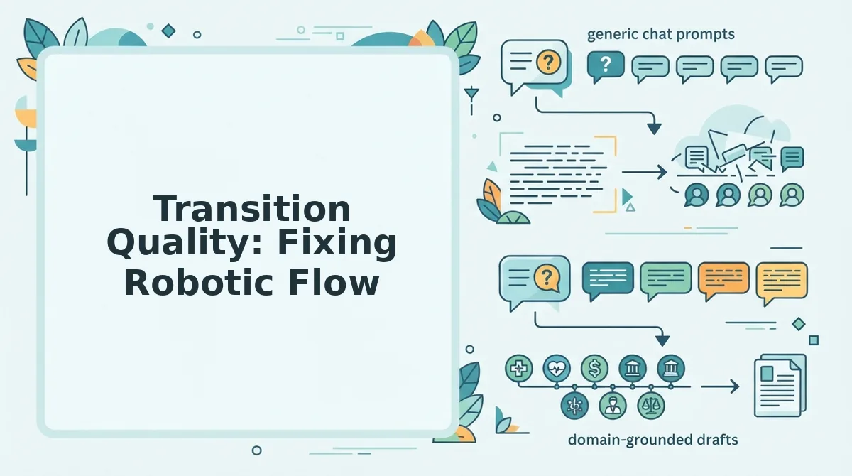 Transition Quality: Fixing Robotic Flow