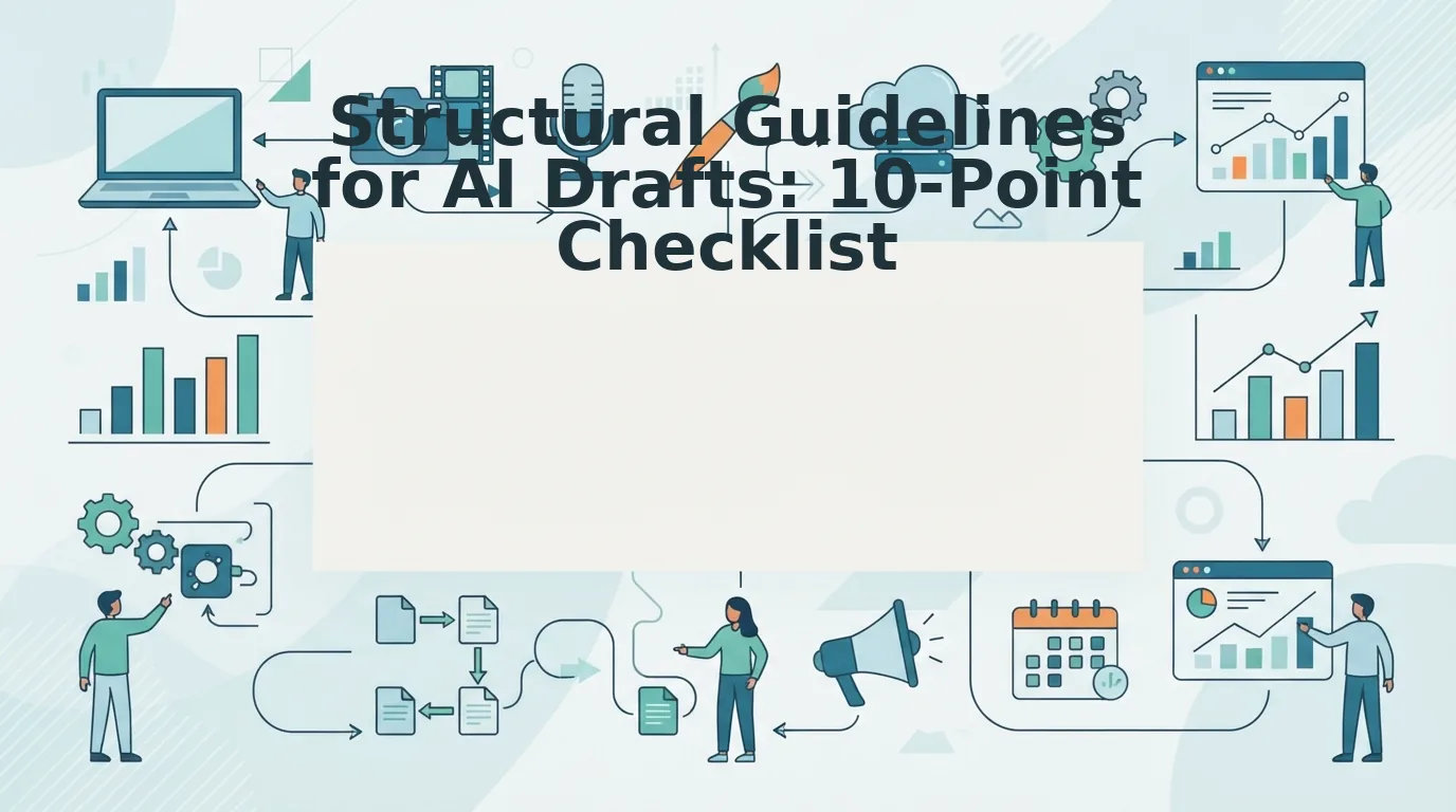 A Structural Guidelines for AI Drafts Verification Checklist