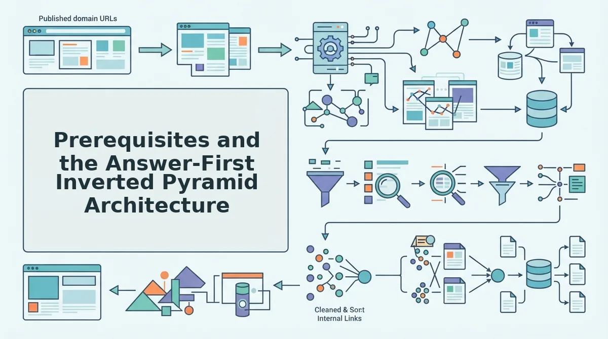 Prerequisites and the Answer-First Inverted Pyramid Architecture