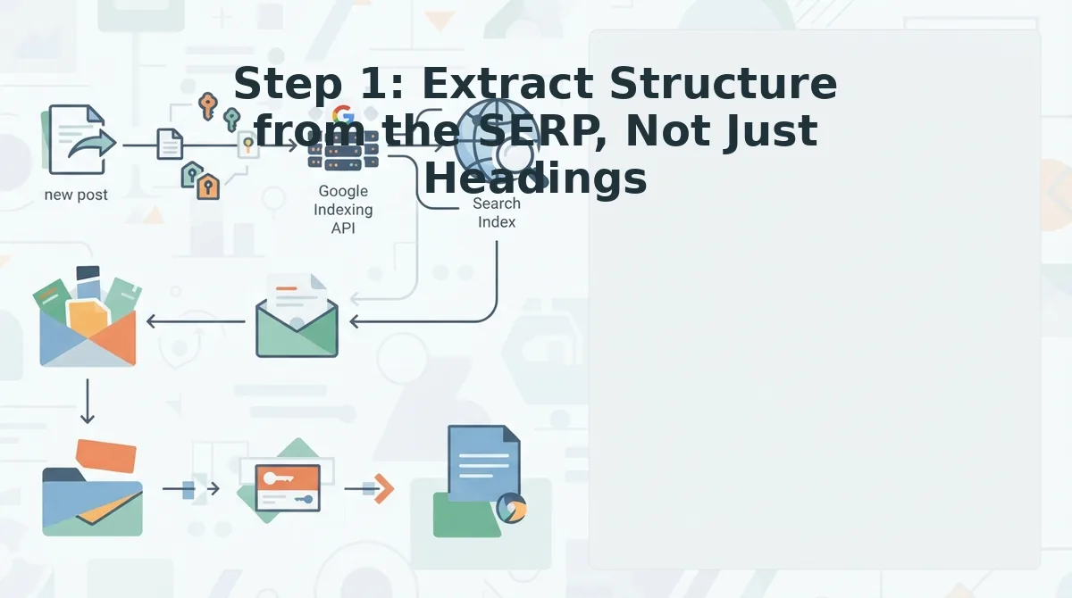 Step 1: Extract Structure from the SERP, Not Just Headings