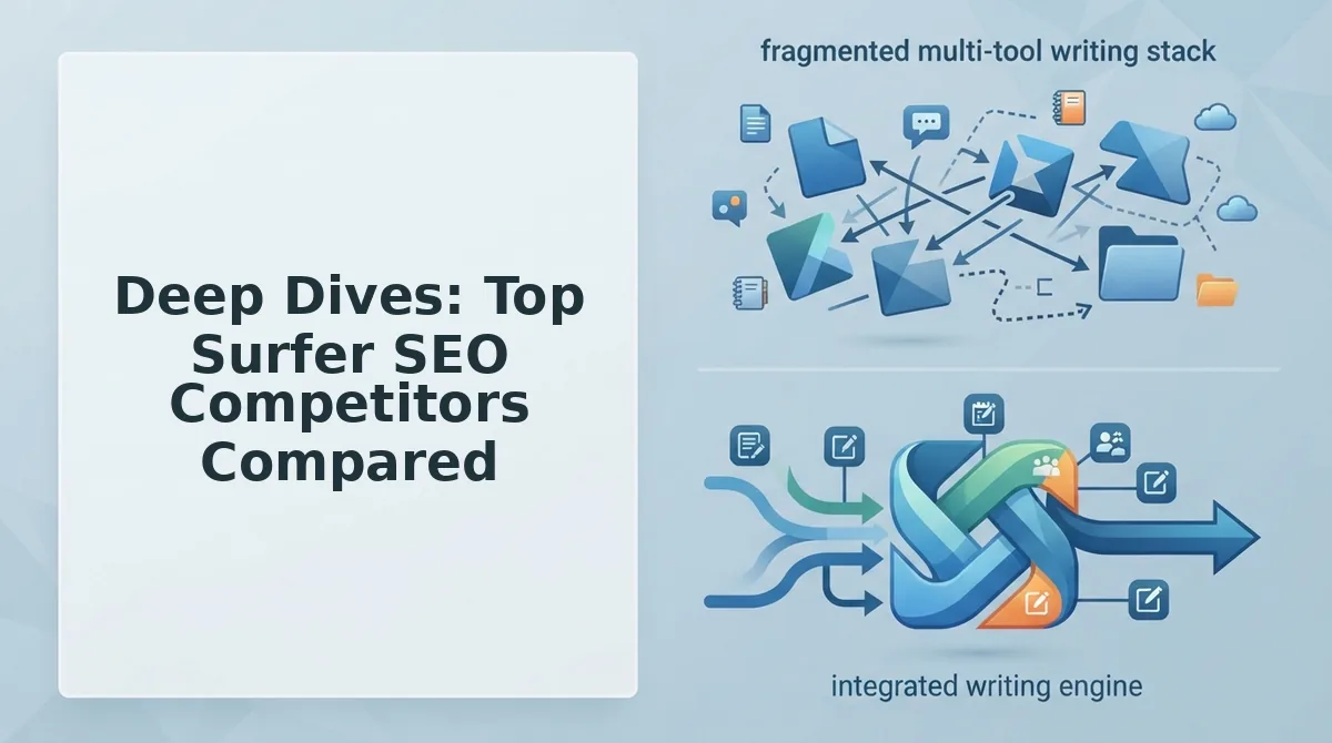 Deep Dives: Top Surfer SEO Competitors Compared