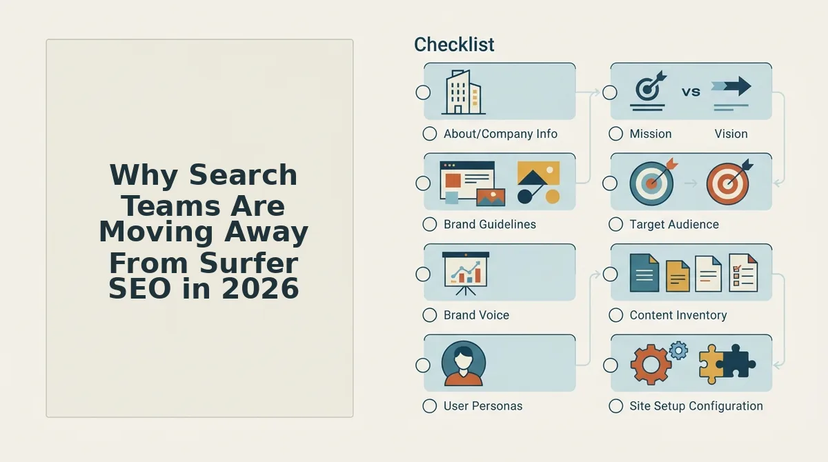 Why Search Teams Are Moving Away From Surfer SEO in 2026