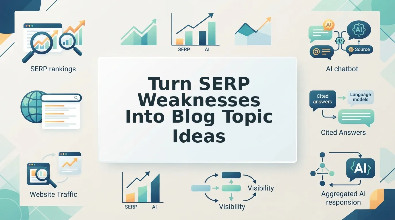 How to Turn SERP Weaknesses Into Blog Topic Ideas