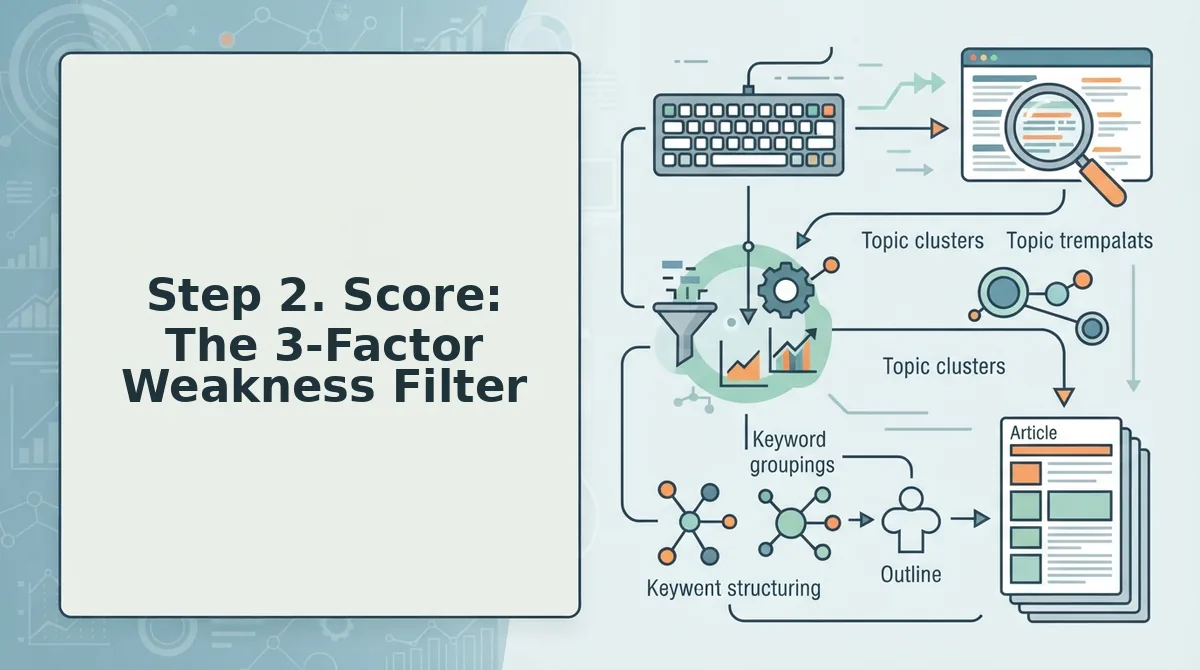 Step 2. Score: The 3-Factor Weakness Filter