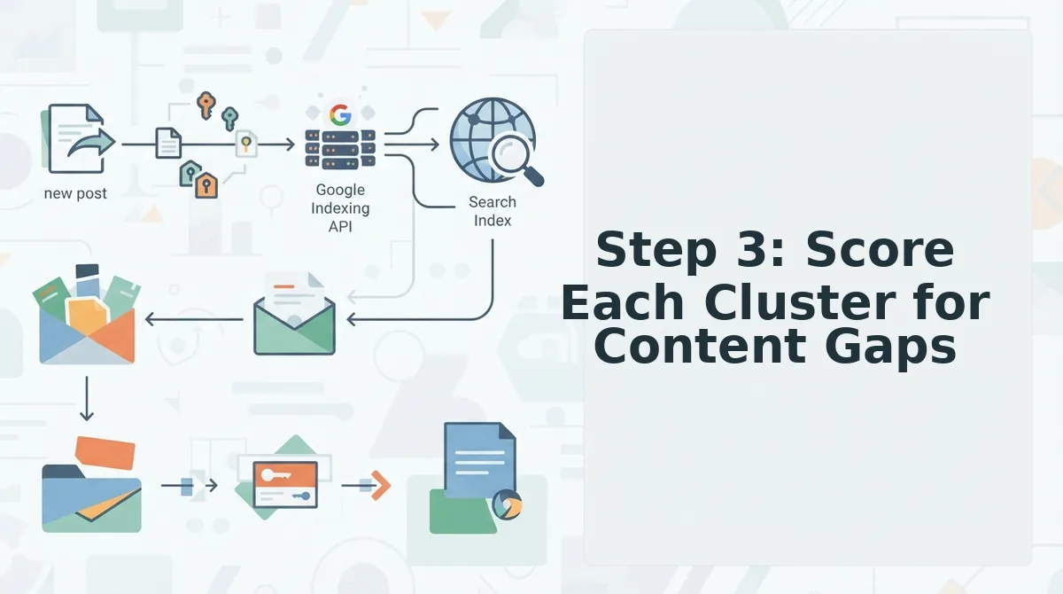 Step 3: Score Each Cluster for Content Gaps