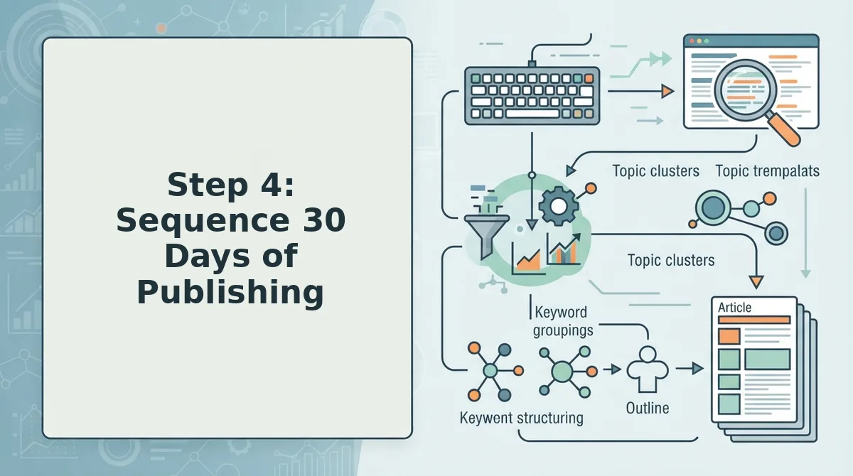 Step 4: Sequence 30 Days of Publishing