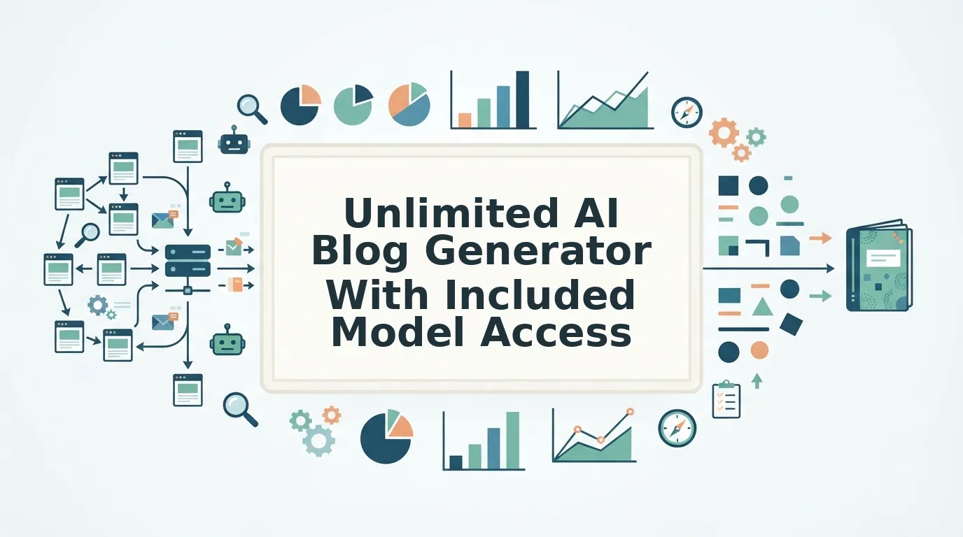 Unlimited AI Blog Generator with Included Model Access