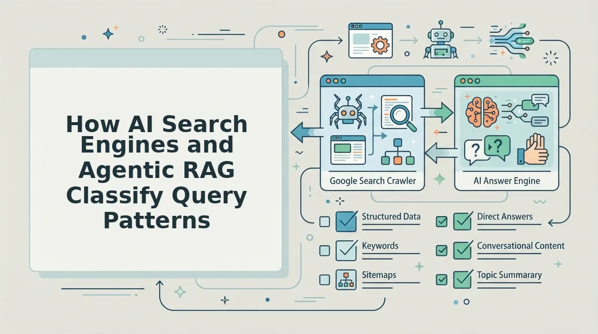 How AI Search Engines and Agentic RAG Classify Query Patterns