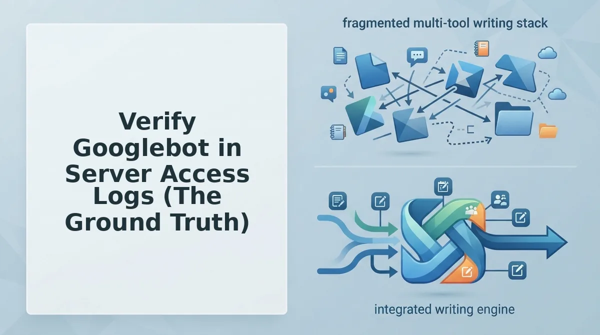Verify Googlebot in Server Access Logs (The Ground Truth)